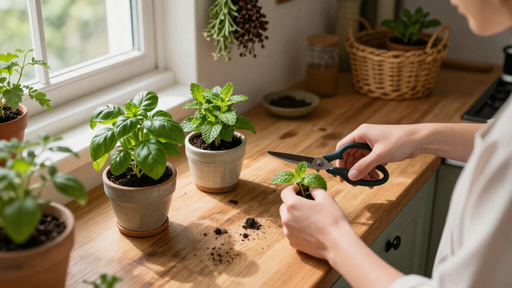 indoor herb gardens