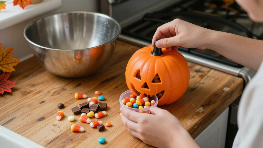 Halloween treat dispensers
