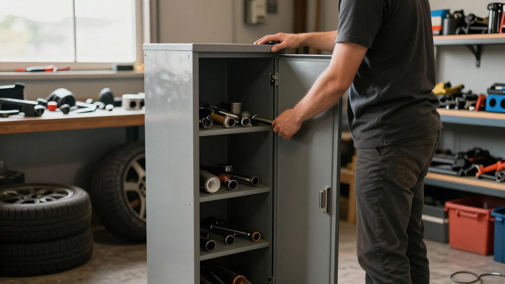 automotive garage storage cabinets