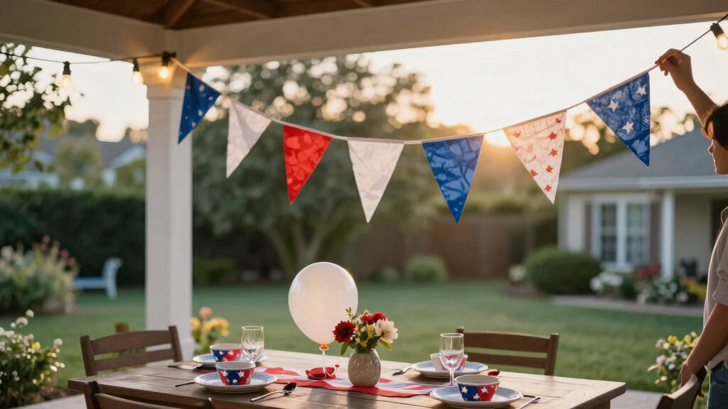 patriotic 4th of July party decorations