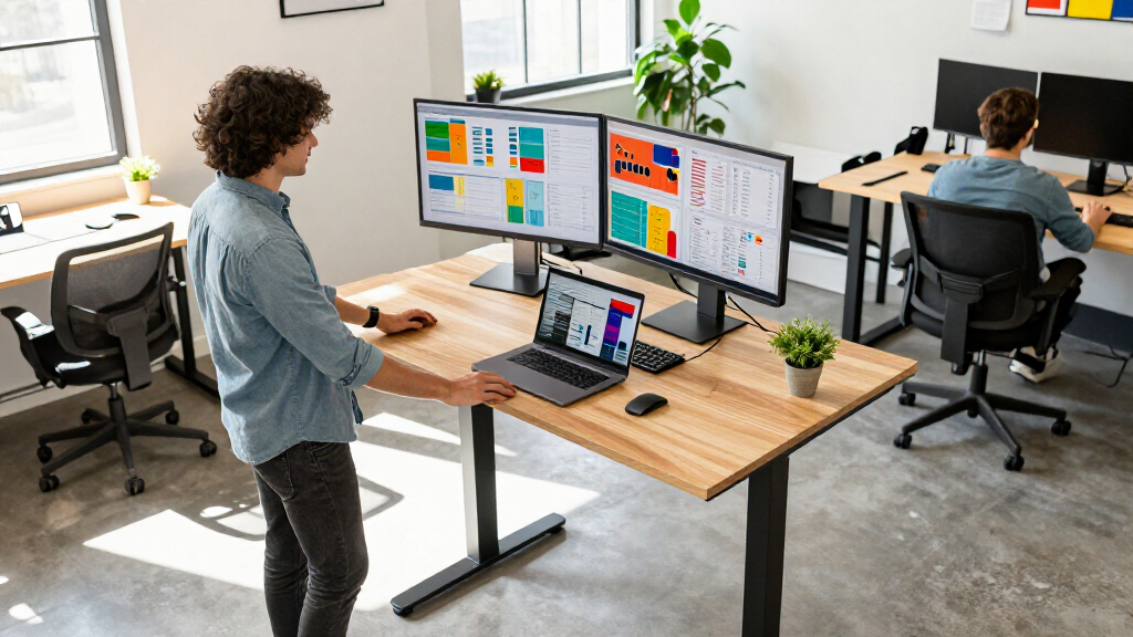 top rated electric standing desk for marketing agencies amazon usa
