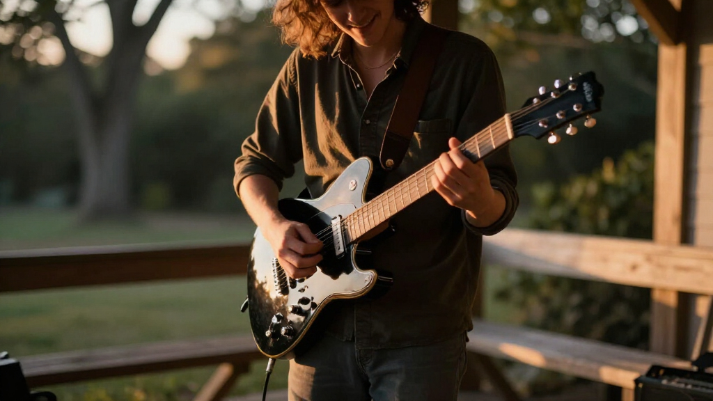 electric guitars