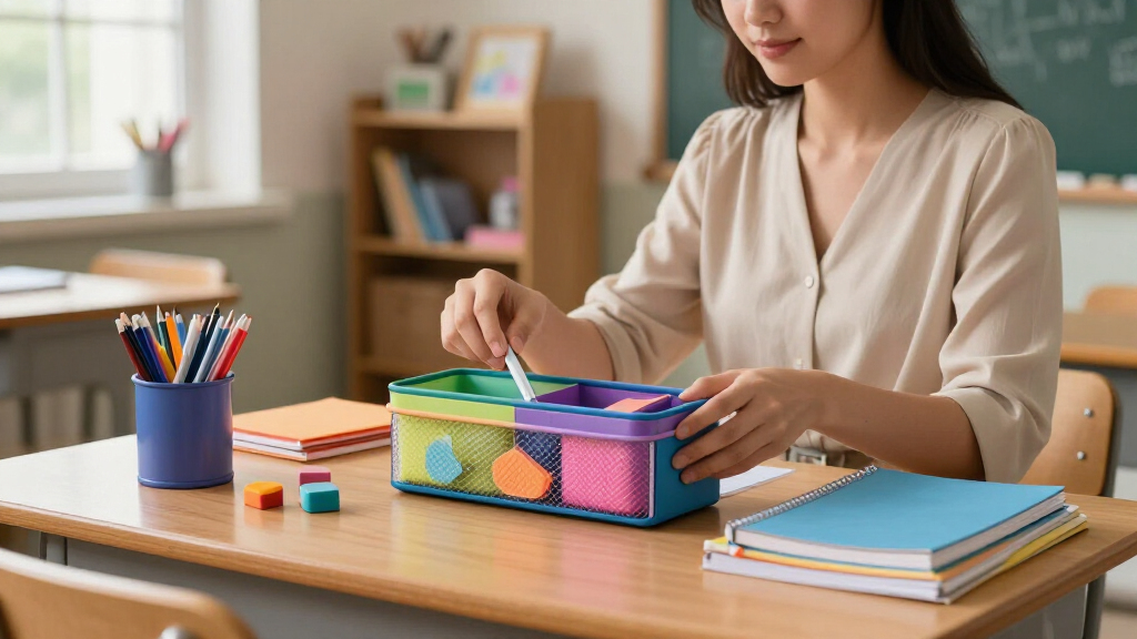 personalized school supply organizers