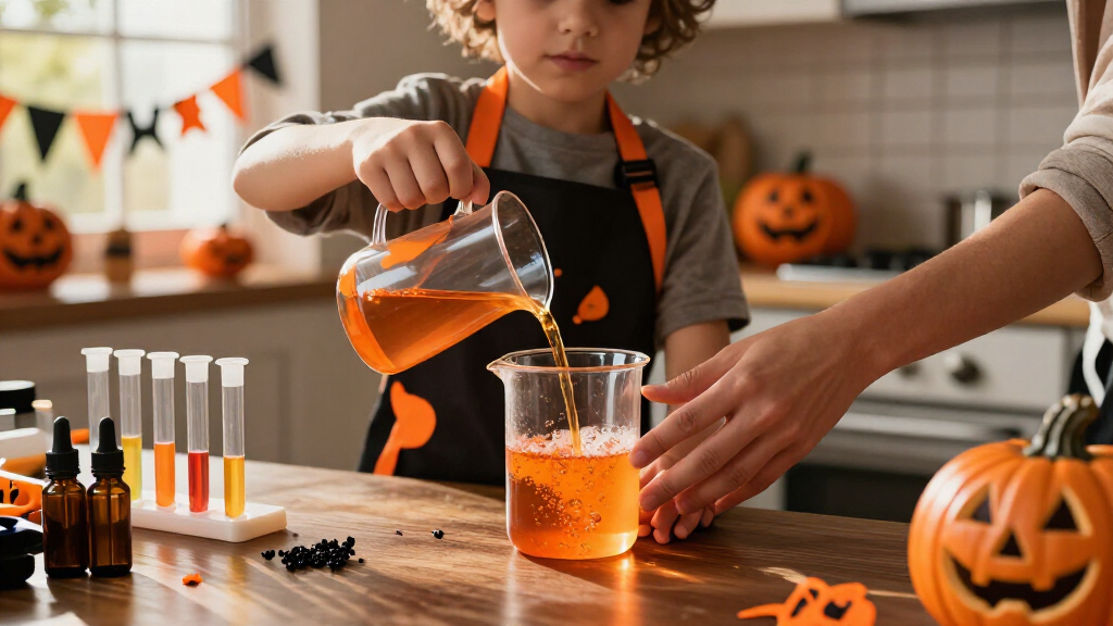 Halloween chemistry experiment kits