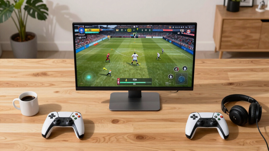 gaming monitors for FIFA viewing