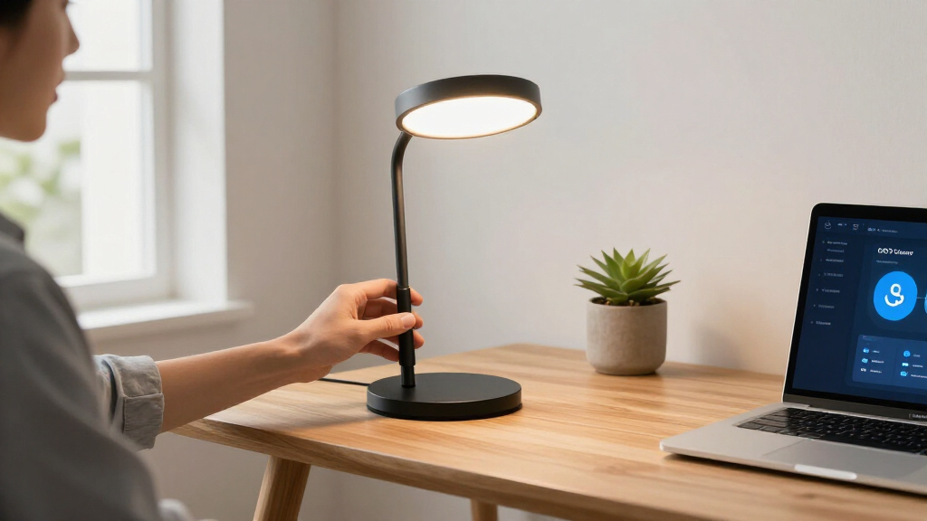 smart home desk lamps