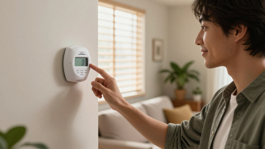 carbon monoxide detector for home safety