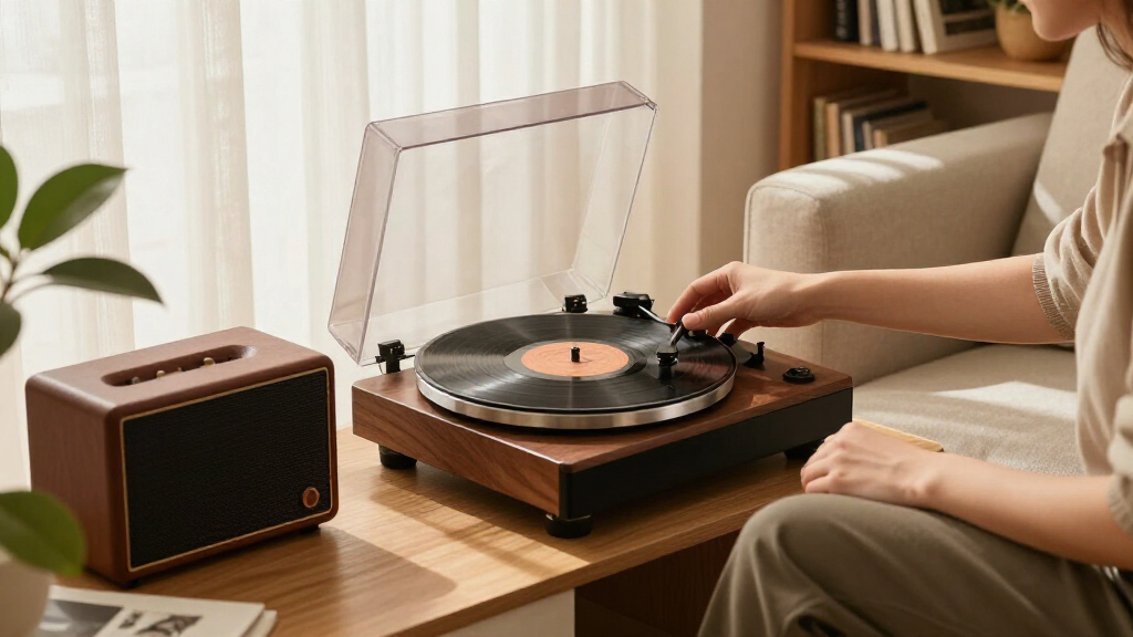 record players with speakers