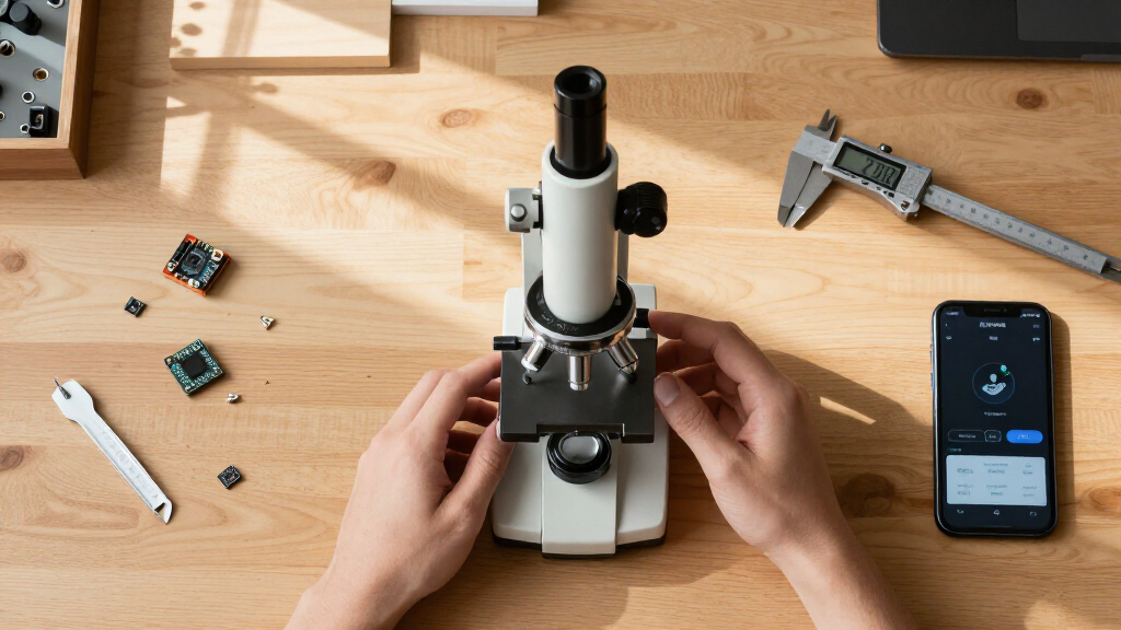 top-rated measuring microscope for makerspaces