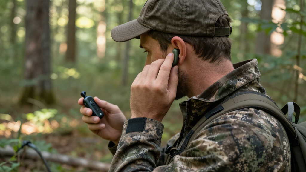 hearing aid for hunting