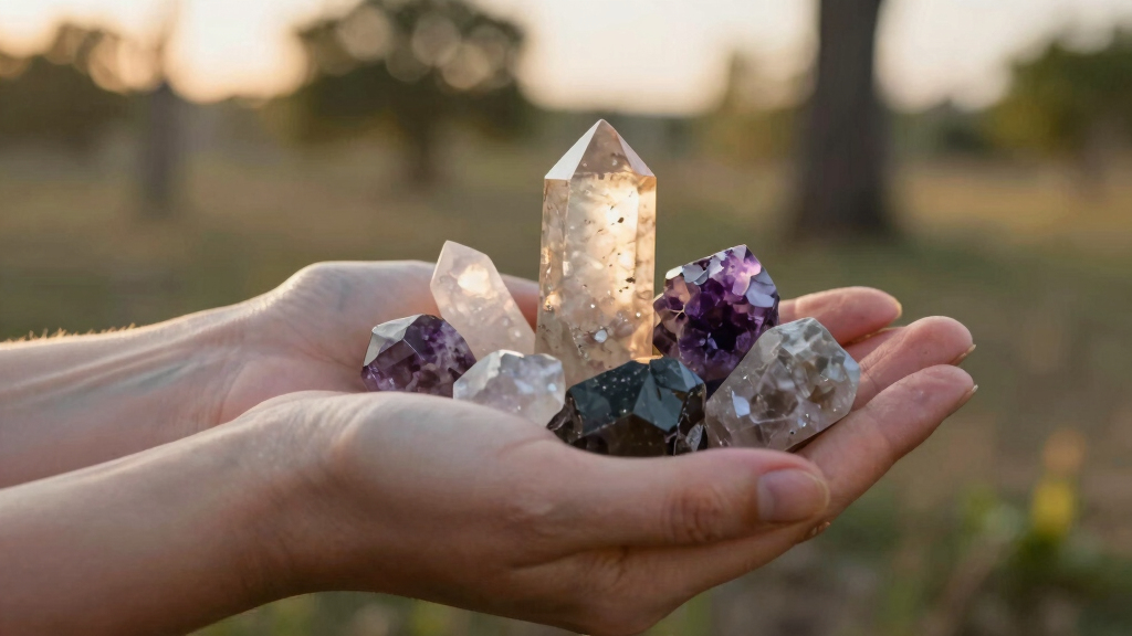 spiritual awakening crystal sets