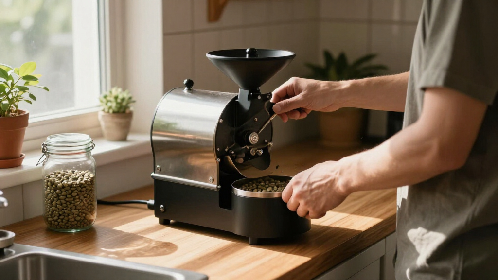 drum coffee roaster for home