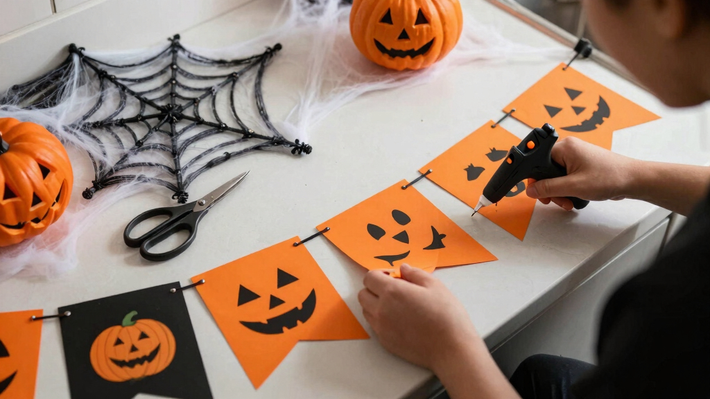 Halloween-themed home decor