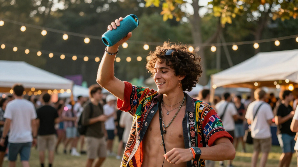 music festival portable Bluetooth speakers