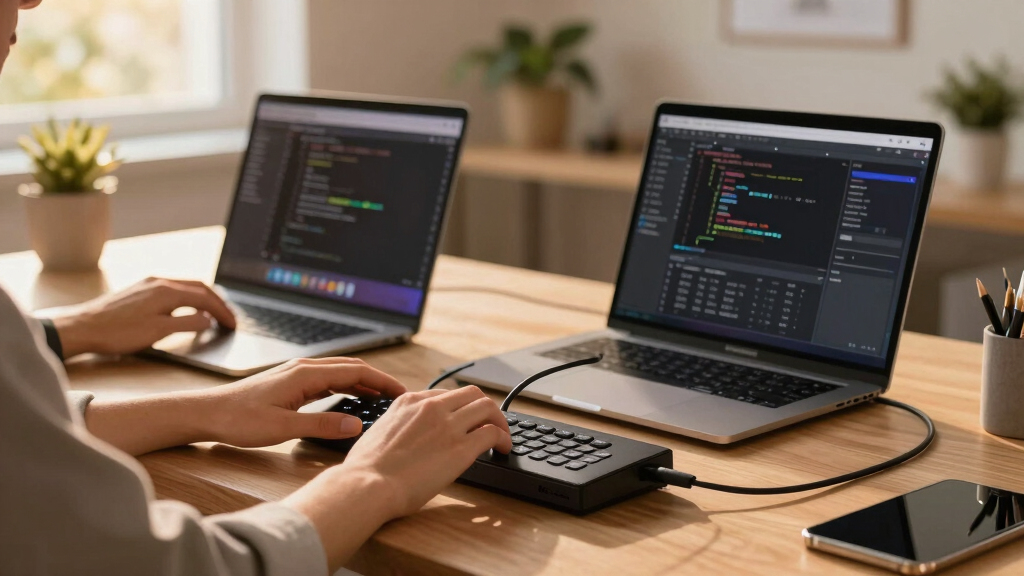 best kvm switch for two laptop setup