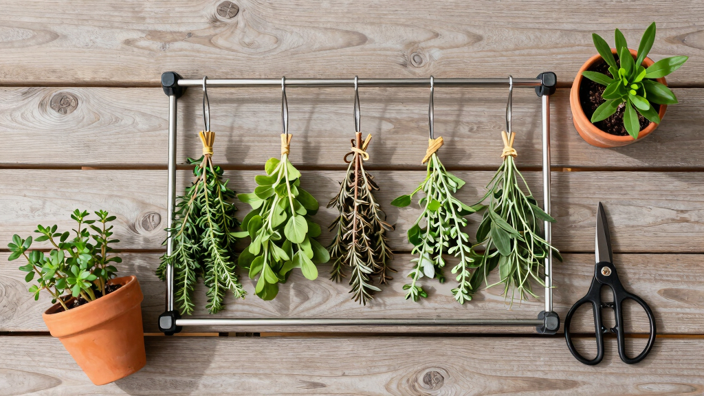 8 Best Wall-Mounted Herb Drying Racks for Efficient and Stylish Herb Preservation