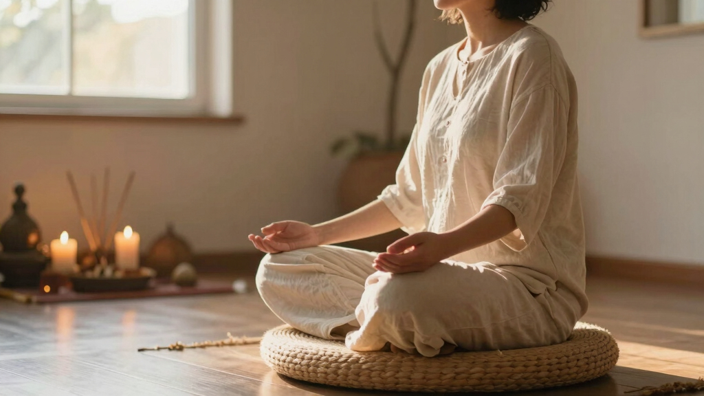 spiritual meditation cushions