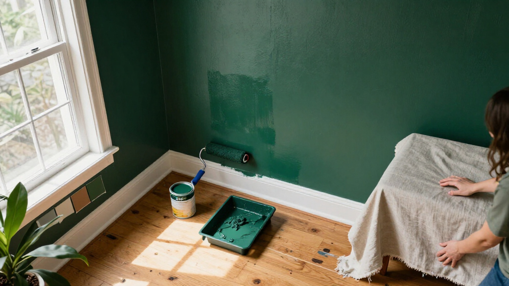 best deep green interior paints