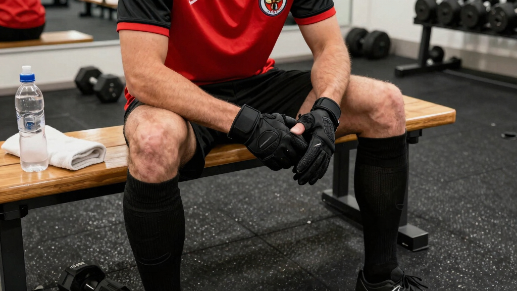 soccer fan workout gear