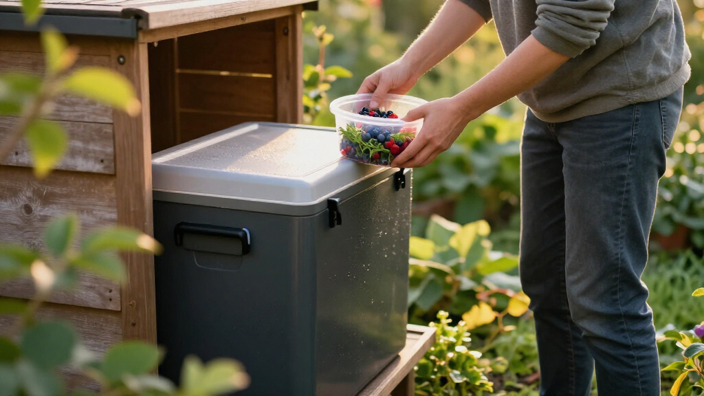 best compact freezer for garden harvest overflow