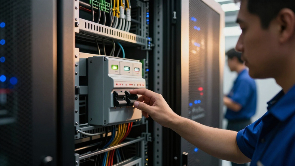 automatic transfer switch for rack