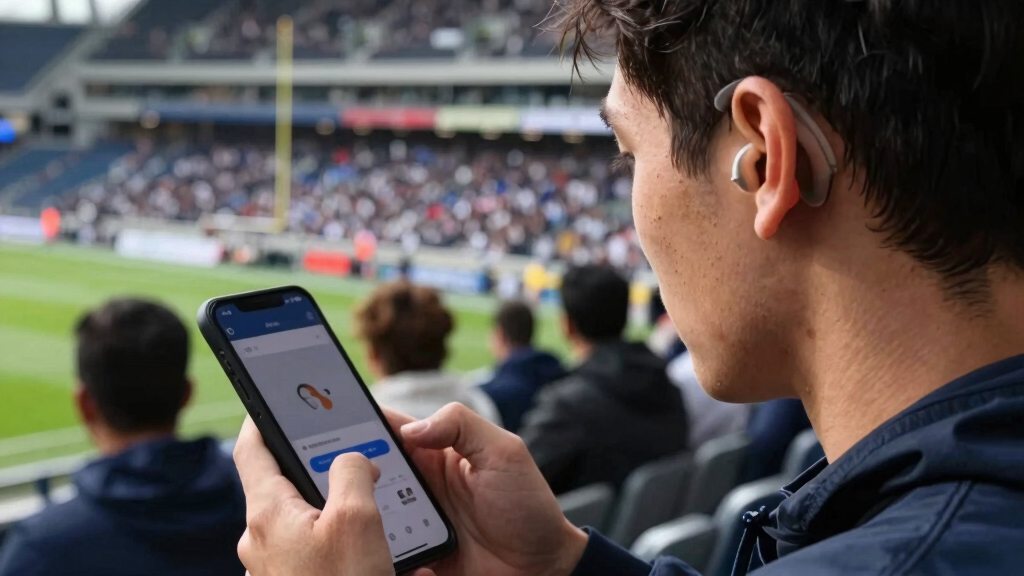 assistive listening devices for sports events