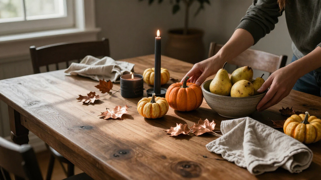 Halloween tabletop decor