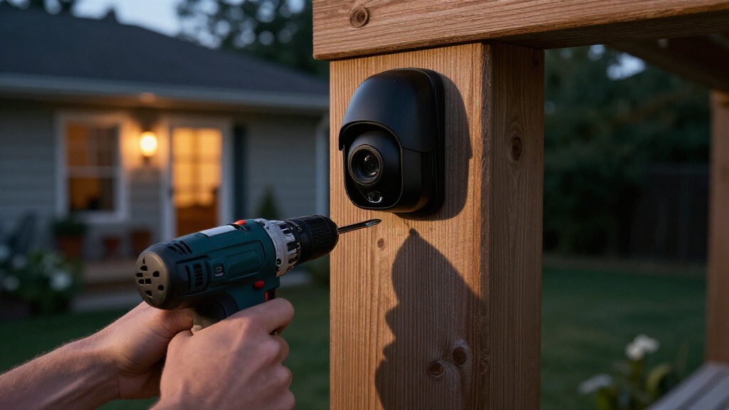 360 degree outdoor security camera