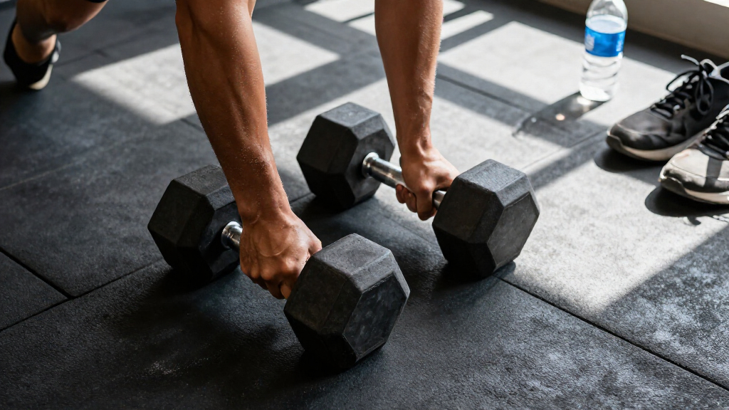 best rubber hex dumbbells