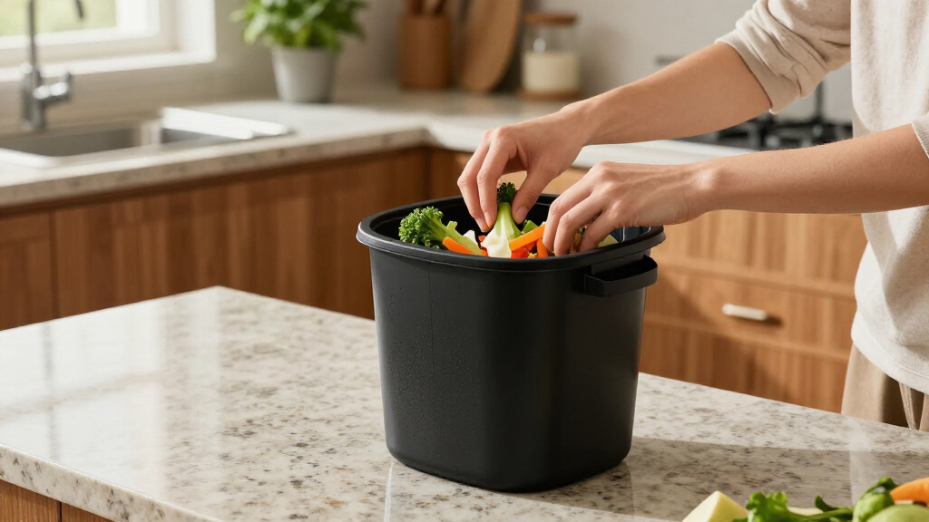 electric compost bin for kitchen