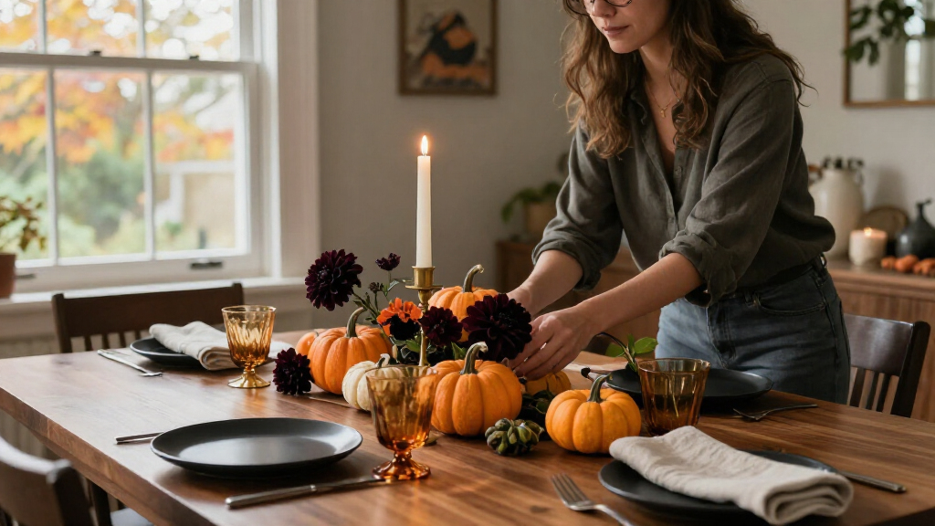 halloween table centerpieces
