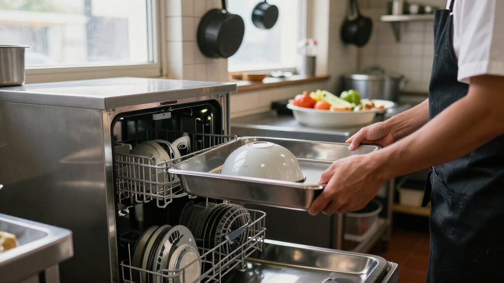 low temp commercial dishwasher