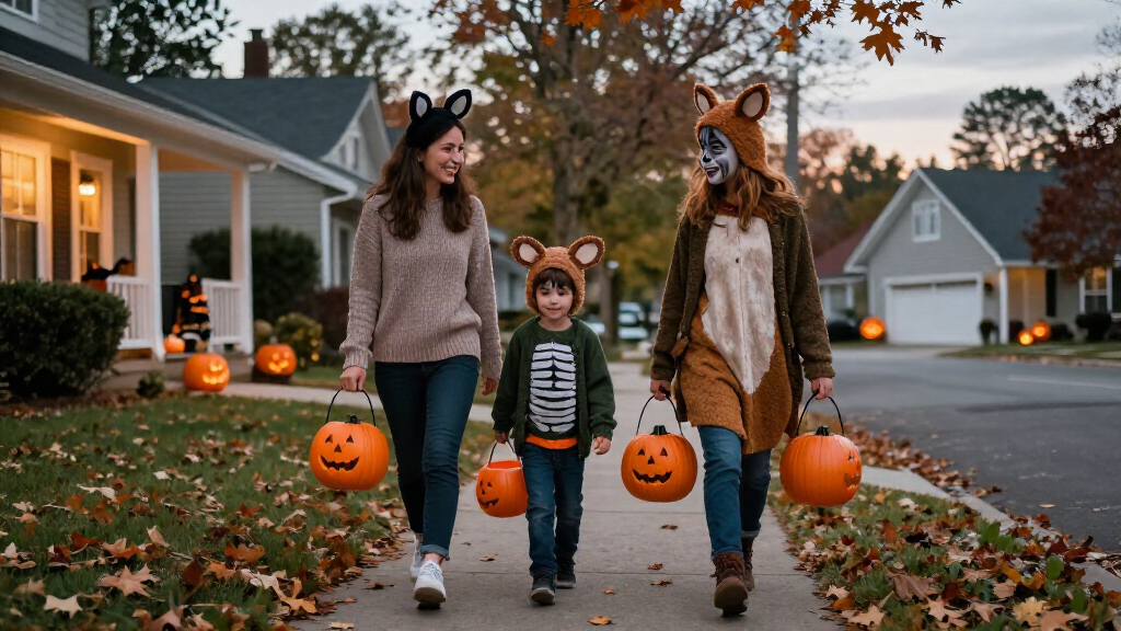 Halloween costumes for families
