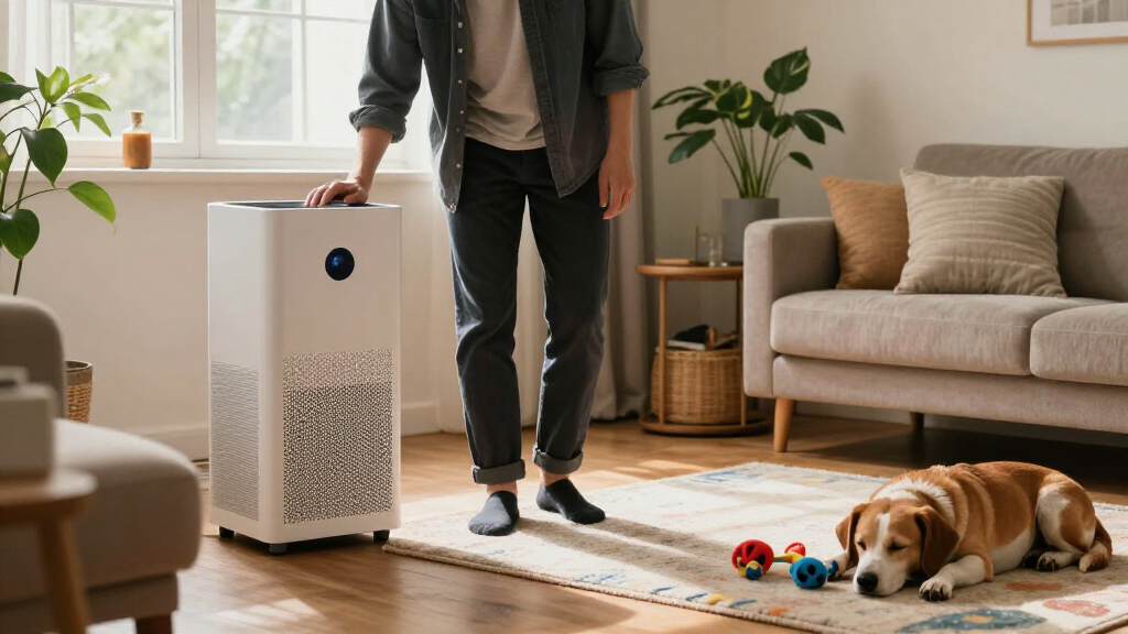 air purifier for pet dander large room