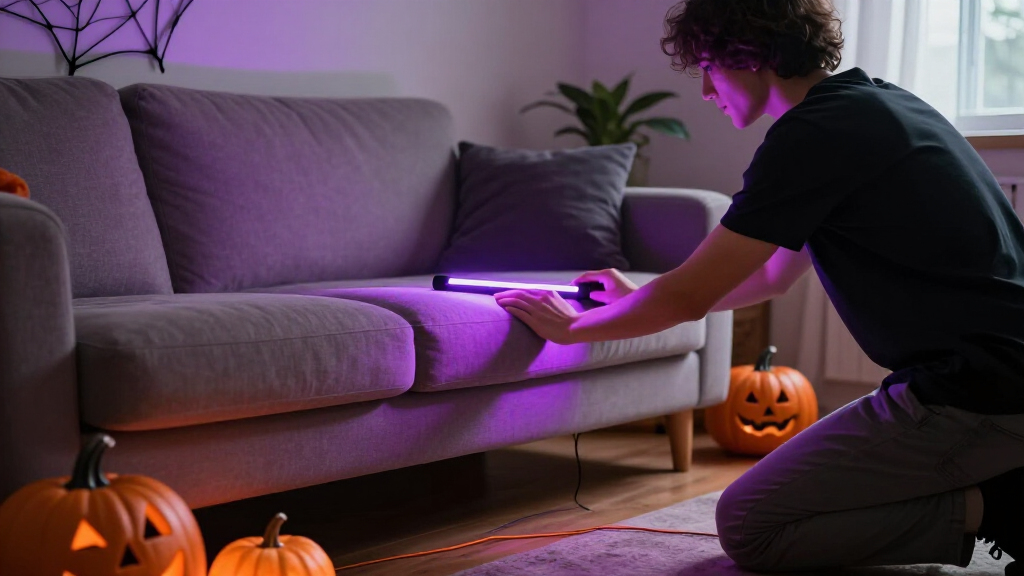 smart LED strip lights for Halloween
