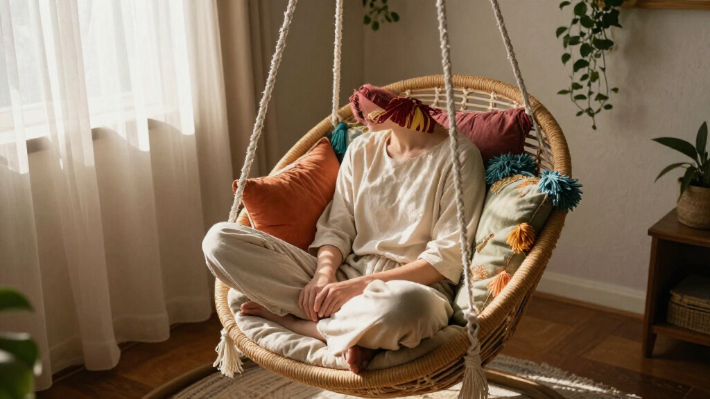boho hanging chairs