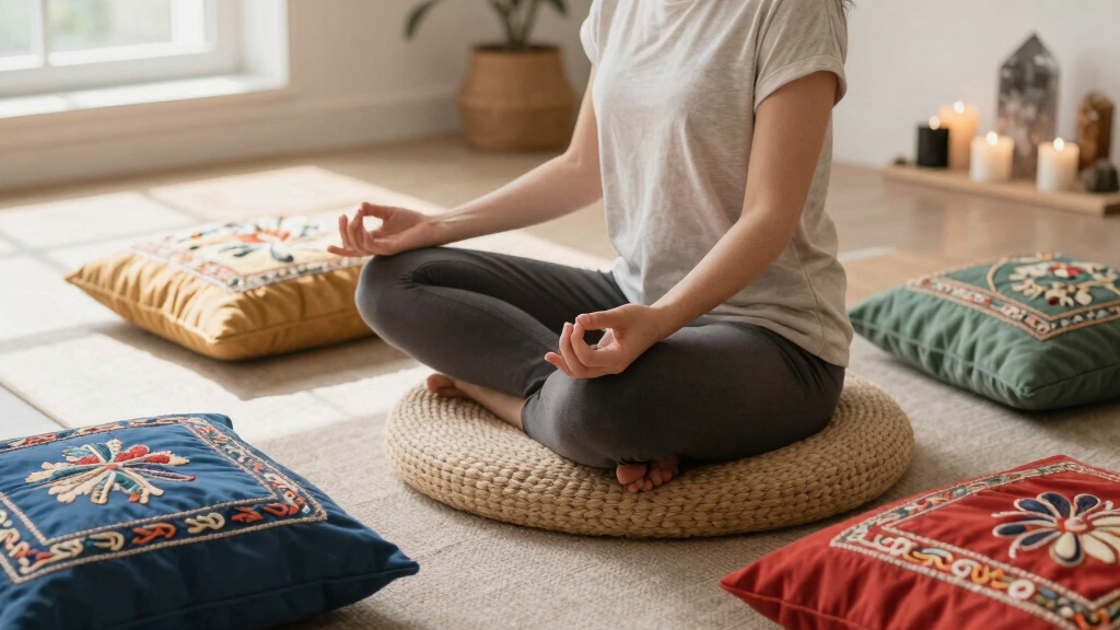 spirituality meditation cushions