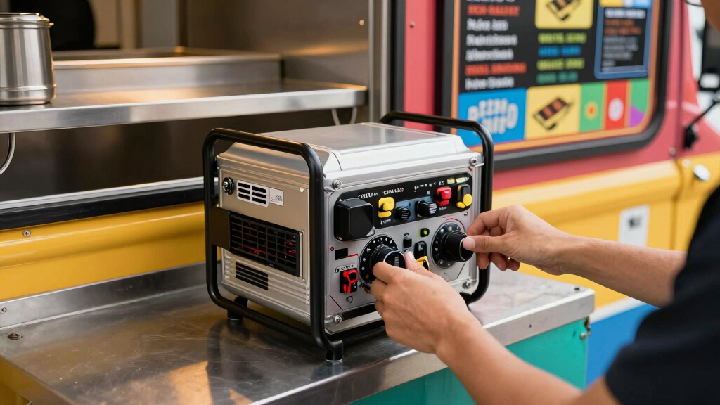 best quiet generators for food trucks