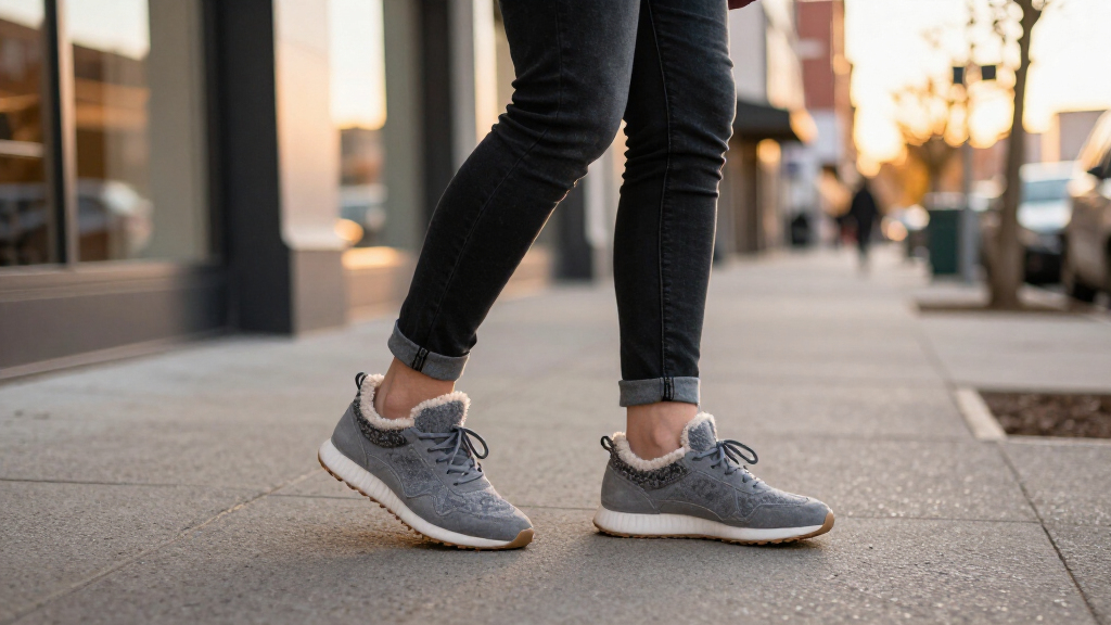 best fleece-lined sneakers