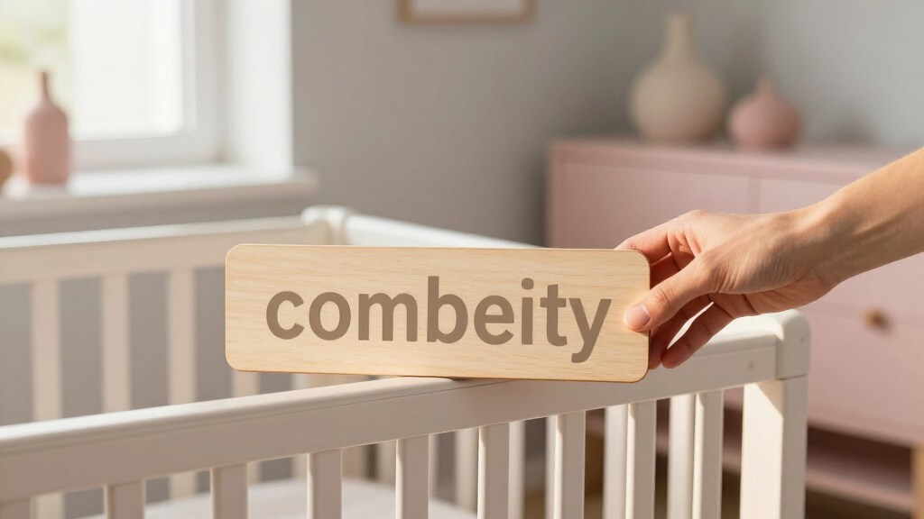 best modern minimalist nursery name signs