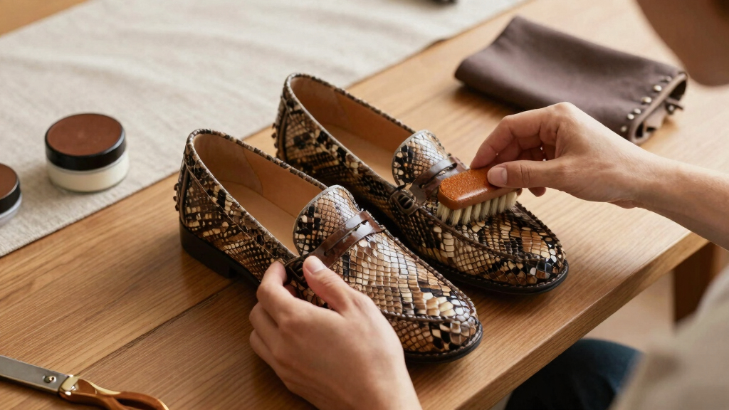 best snakeskin loafers