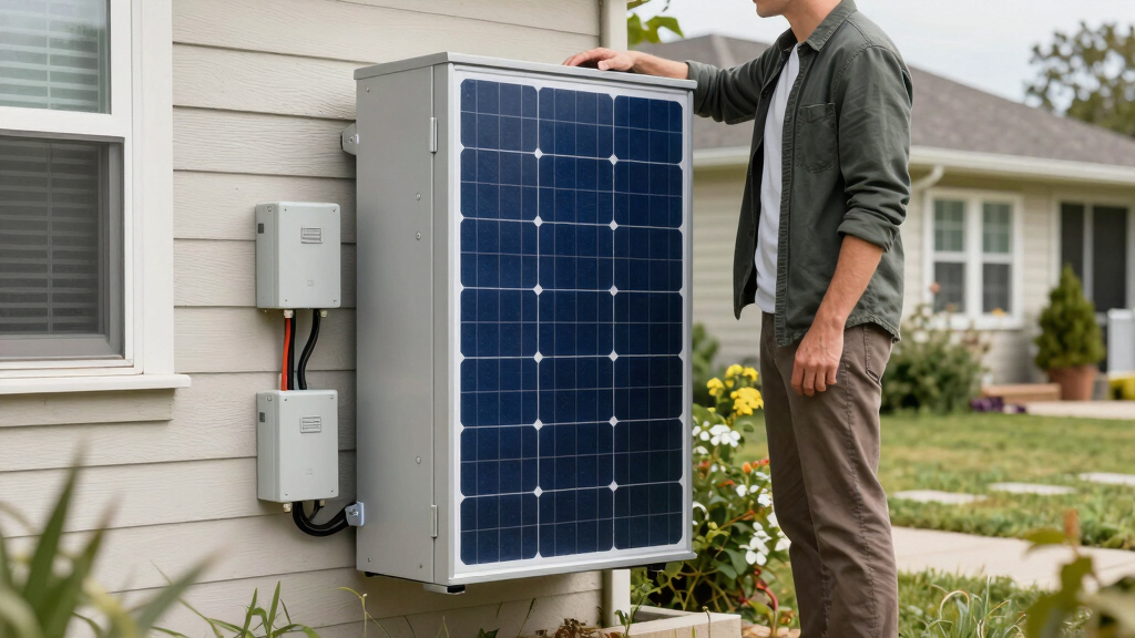 solar backup power stations