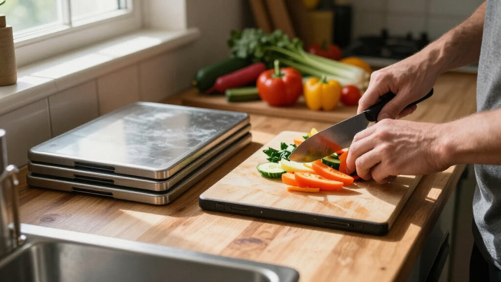 nsf cutting board set