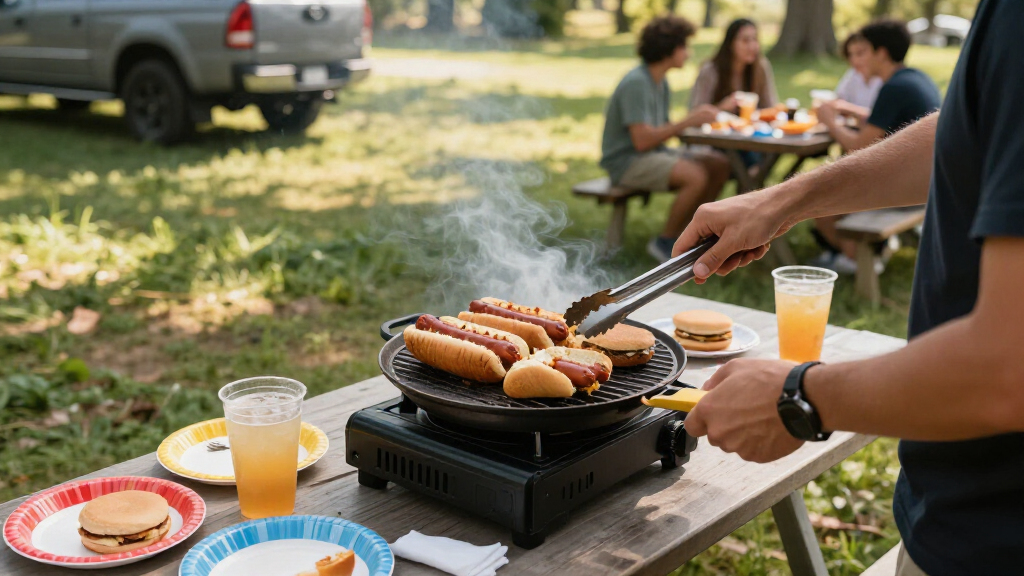 portable tailgating grills