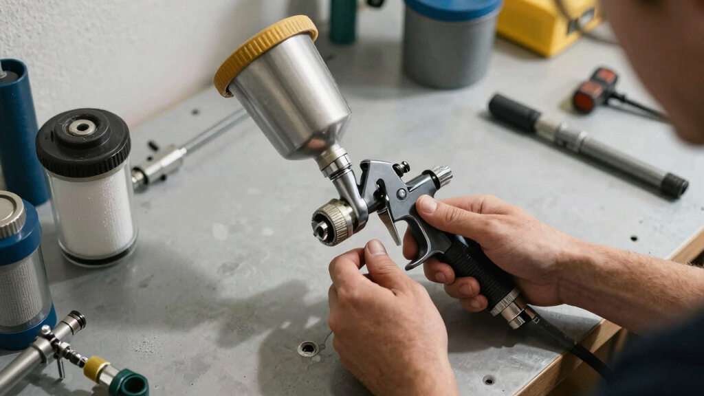 best spray gun regulator and filter