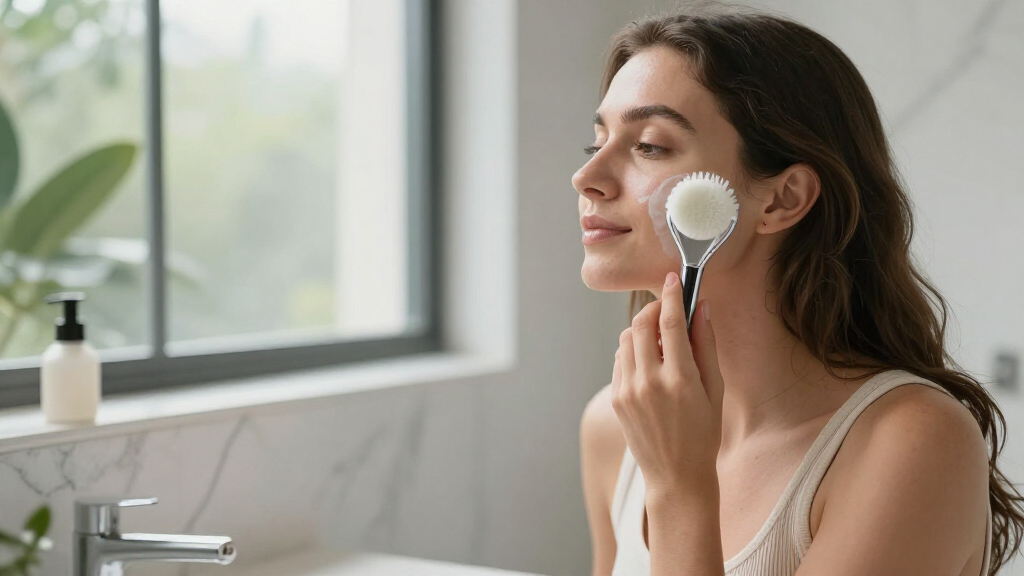 luxury facial cleansing brushes