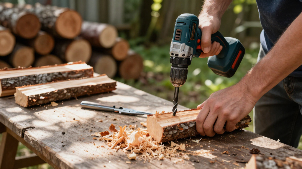 10 Best Drill Powered Log Splitter Bits for Kindling in 2026