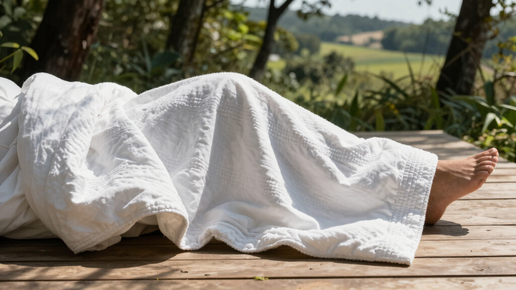 best organic cotton coverlet set premium