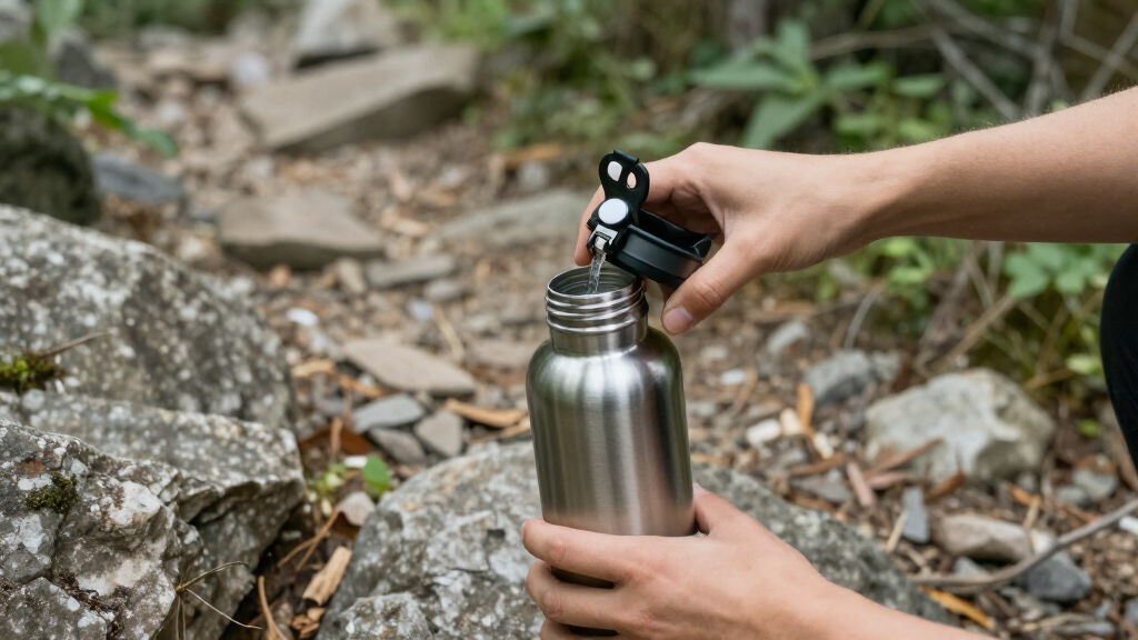 insulated water bottles for hiking