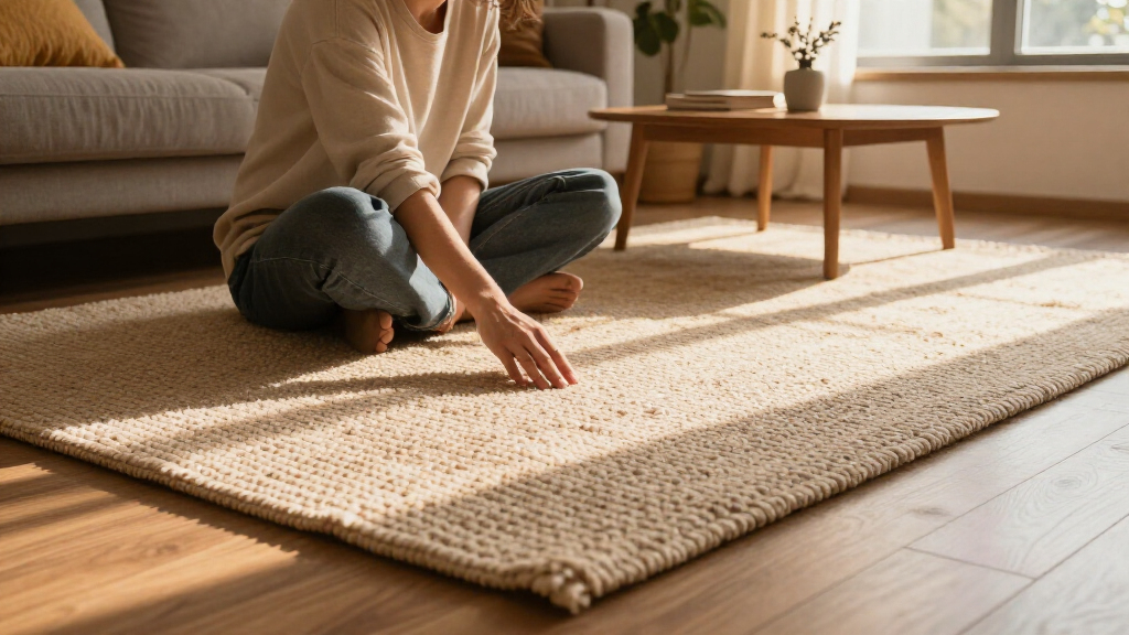 oversized flatweave wool rug 10x14